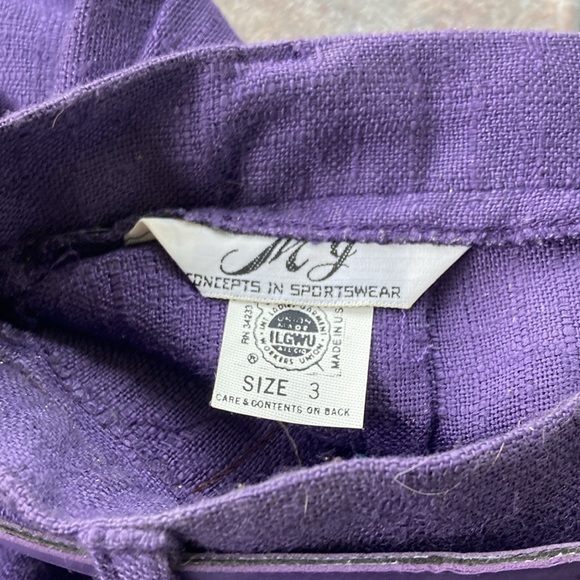 Vintage 90s Purple Pencil Skirt - Picture 8 of 8